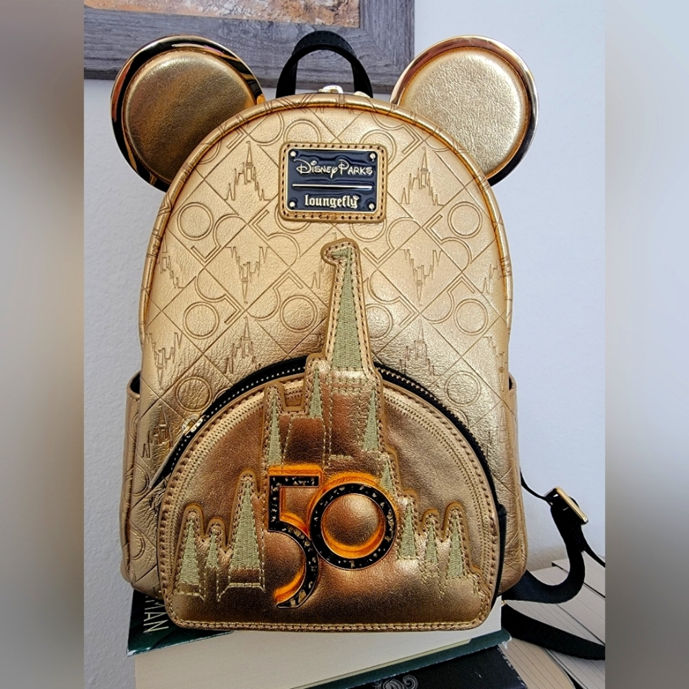 Mickey Mouse 50th Anniversary LoungeFly Backpack